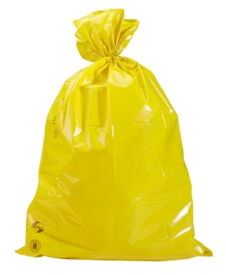 Zber žltých vriec
