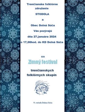 Zimný festival trenčianskych folklórnych skupín